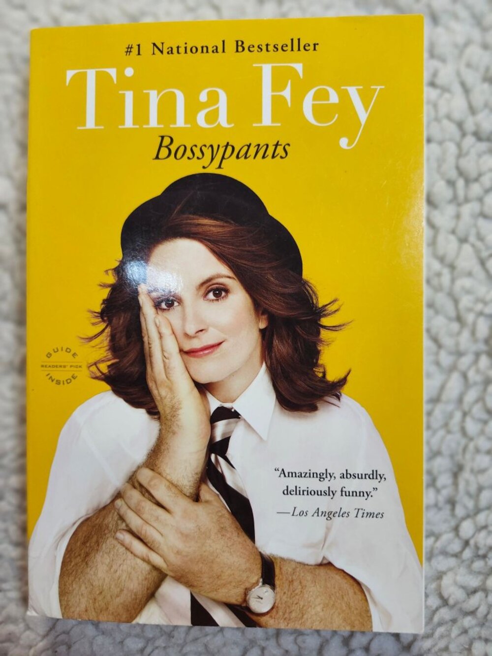 Tina Fey Bossypants Paperback 2012 Back Bay Books Humor Memoir